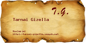 Tarnai Gizella névjegykártya